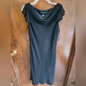 Jones New York Black Midi Dress